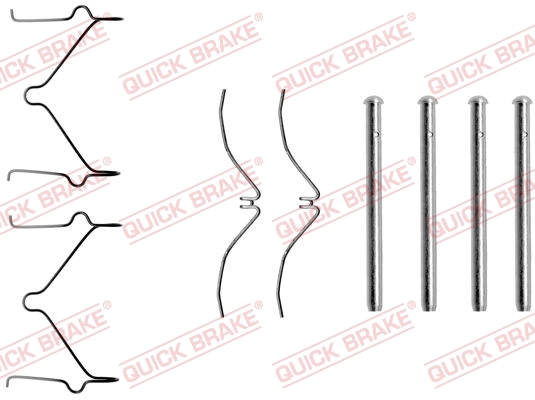 Accessory Kit, disc brake pad